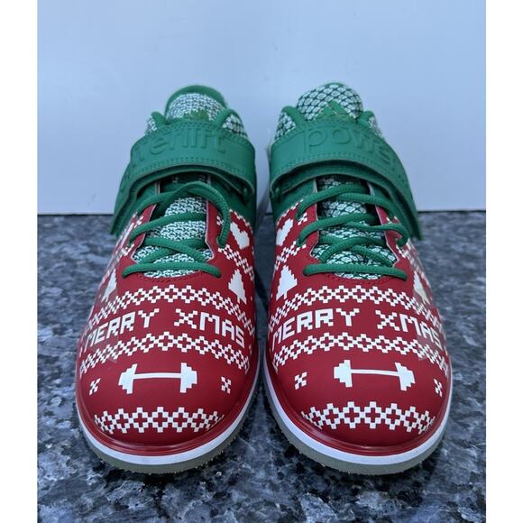 Adidas Powerlifting 3.1 Christmas Edition Weightlifting Shoe Sneaker Men’s SZ 12 main image 11